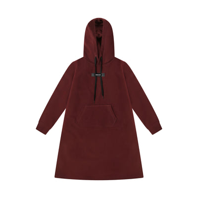 Bopop Burgundy Collection Dress (Burgundy with Pocket Detail)