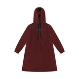 Bopop Burgundy Collection Dress (Burgundy with Pocket Detail)