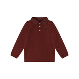 Bopop Burgundy Collection Emblem Polo