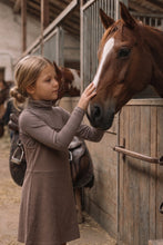 Load image into Gallery viewer, Bopop Herringbone Collection Taupe Jumper