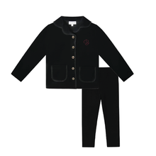Load image into Gallery viewer, Bopop Raspberry B Embroidered Lounge Set - Boys