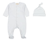 Marmar Fresh Air Stripe Footie & Beanie Set