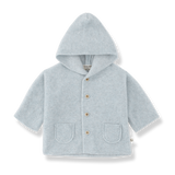 1+ In the Family Menton Hooded Jacket - Ciel