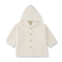 Load image into Gallery viewer, 1+ In the Family Menton Hooded Jacket - Ecru