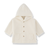 1+ In the Family Menton Hooded Jacket - Ecru