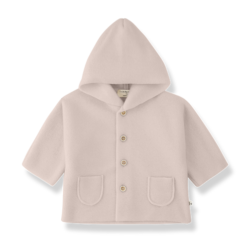1+ In the Family Menton Hooded Jacket - Nude