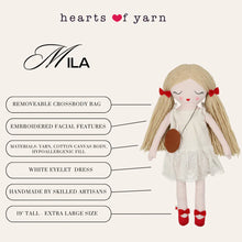 Load image into Gallery viewer, Hearts Of Yarn Mila Doll - 19"