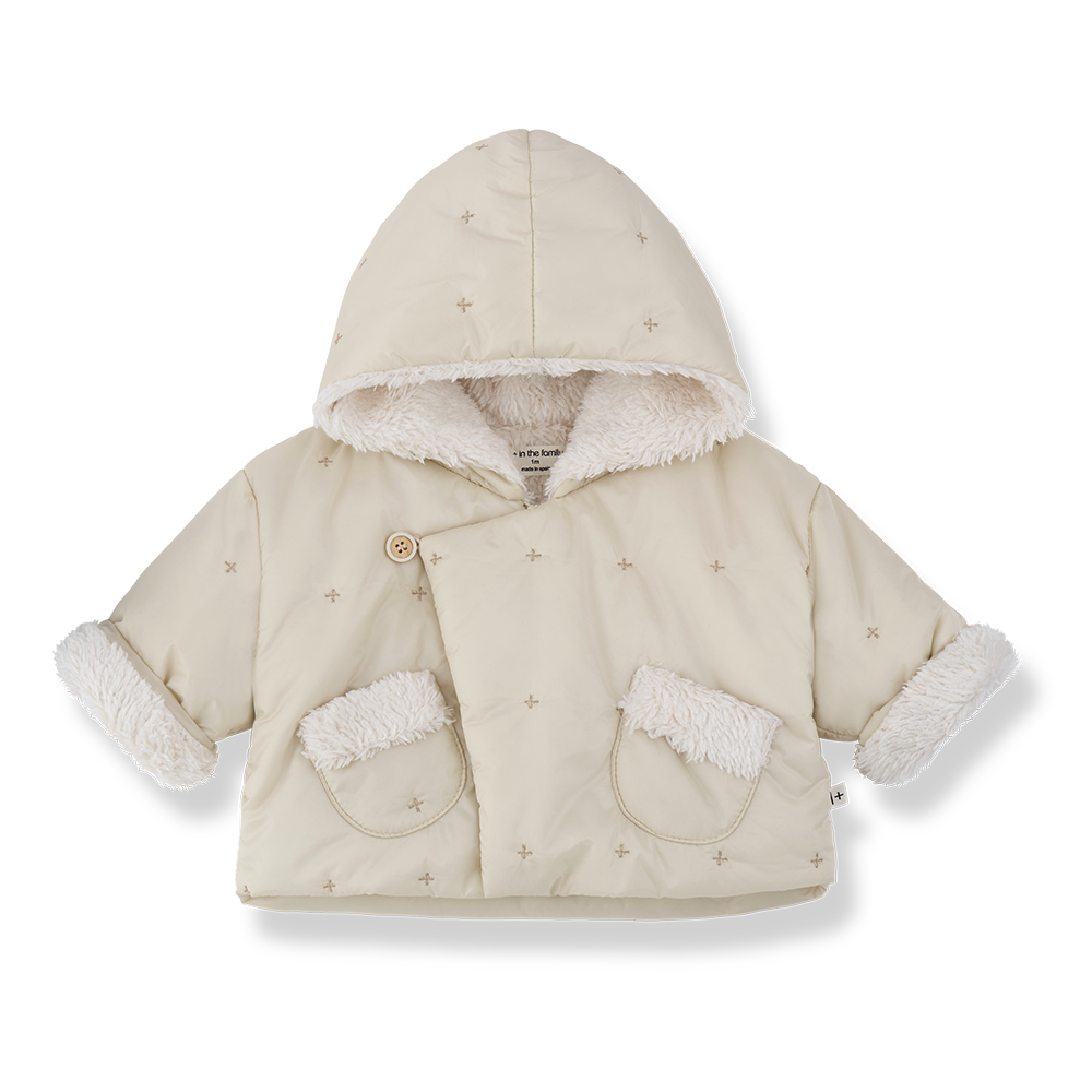 1+ In the Family Montpellier Padded Jacket - Ecru