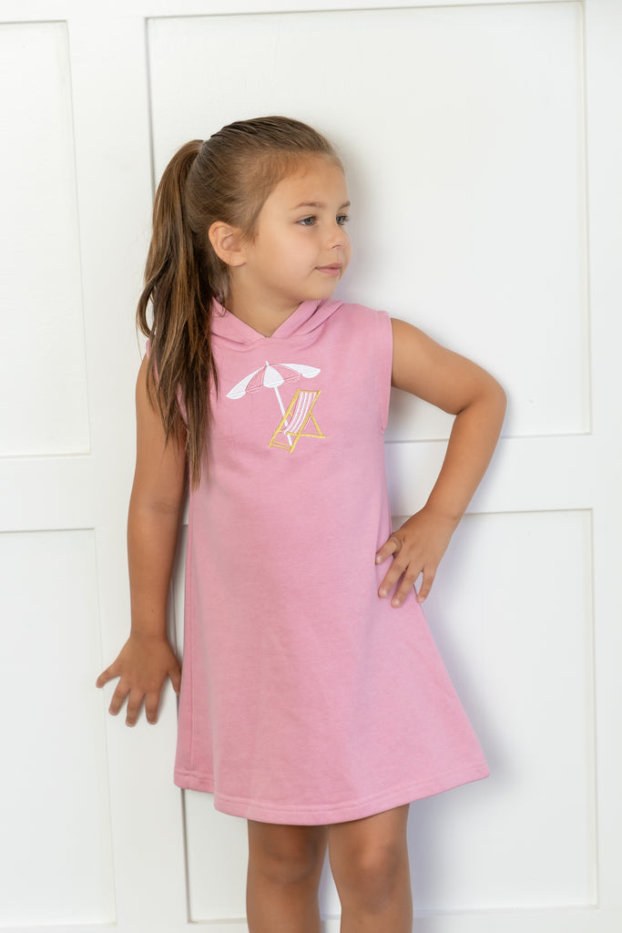 Mode Avant Beach Hoodie - Light Pink