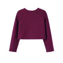 Load image into Gallery viewer, Nou Nelle Magenta Cardigan *Runs Big-Size Down*