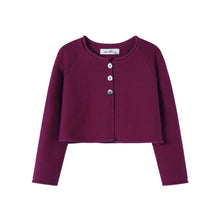 Load image into Gallery viewer, Nou Nelle Magenta Cardigan *Runs Big-Size Down*