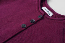 Load image into Gallery viewer, Nou Nelle Magenta Cardigan *Runs Big-Size Down*