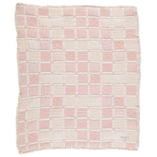 Load image into Gallery viewer, Bebe Organic Mai Blanket - Dusty Rose Patchwork