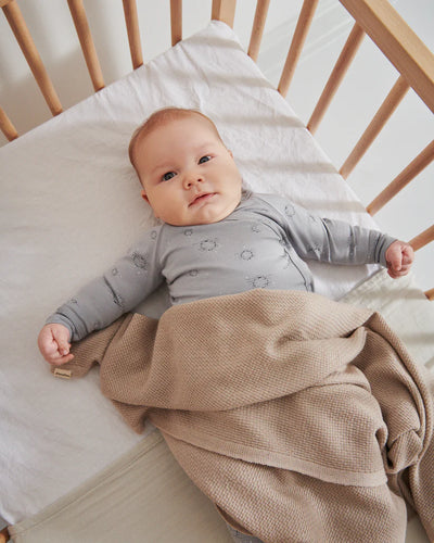 Marmar Modal Smooth Print Footie - Moon