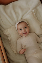 Load image into Gallery viewer, Mema Knits Pointelle Layette Set - Light Pink
