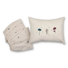 Load image into Gallery viewer, Mini Manilla 3Pc Portable Crib Set - Mushroom Wilderness