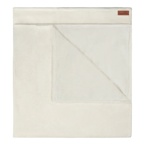 Swaddle Bee Minky Bee Stroller Blanket - Ivory