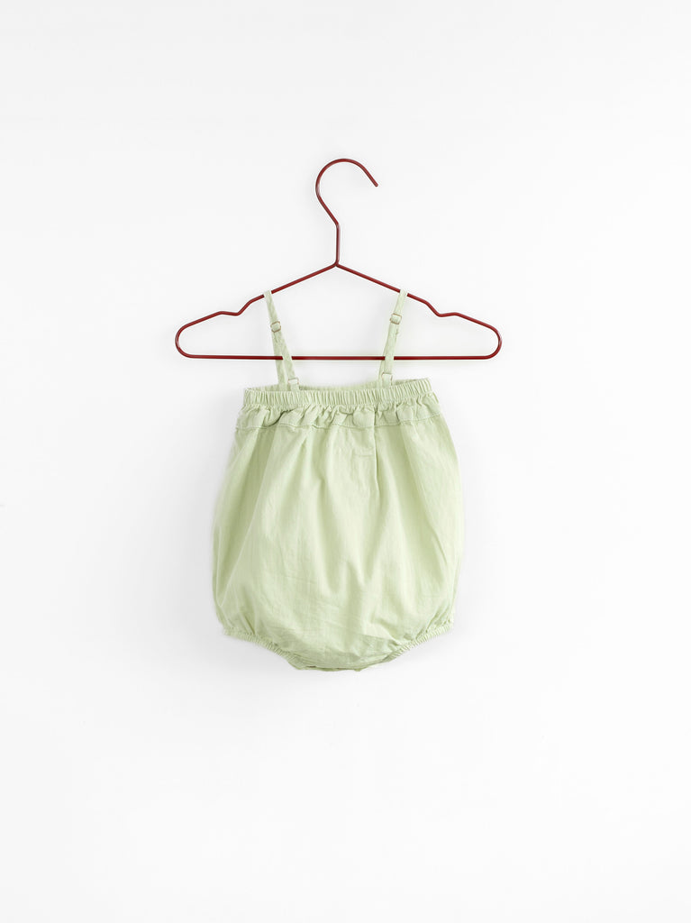 Please Mom Mint Short Romper