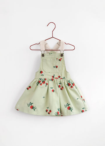 Please Mom Mint Strawberry Dress