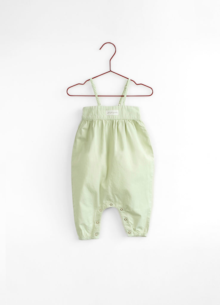 Please Mom Mint Long Romper