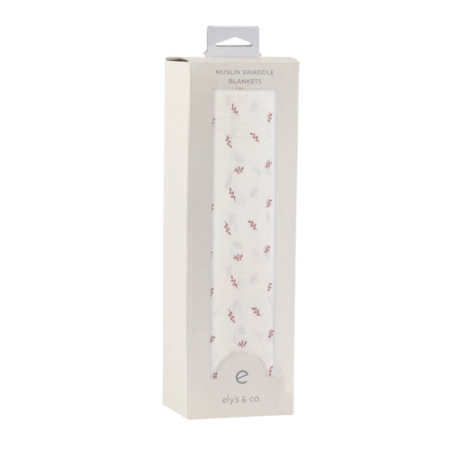 Ely's & Co Lavender Leaf Swaddle