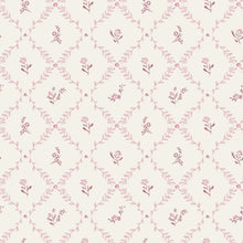 Load image into Gallery viewer, Little Threads Mauve Lattice Muslin Blanket
