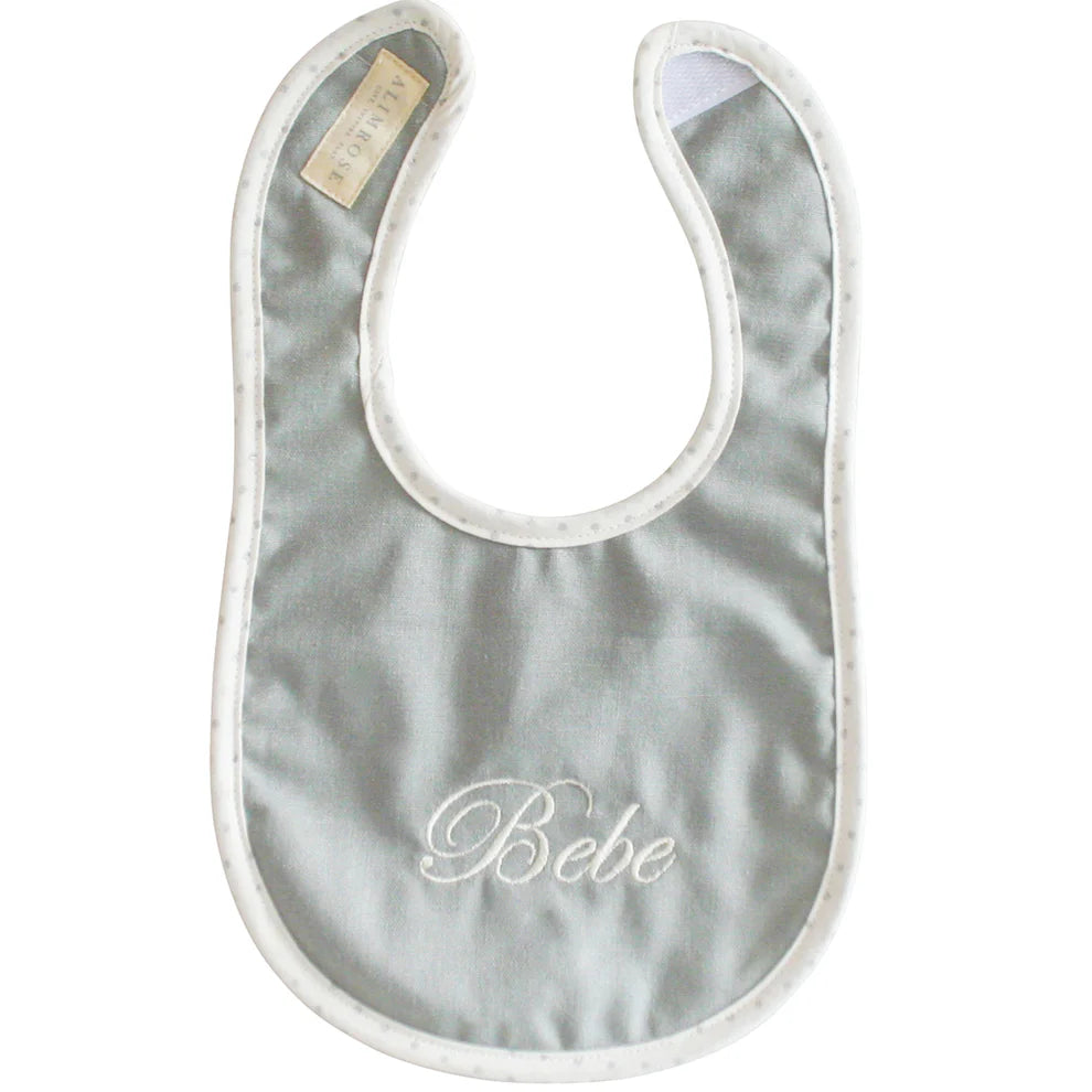 Alimrose Bib Bebe - Grey