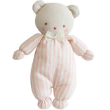 Alimrose Baby Ted - Pink Stripe