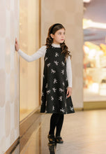 Load image into Gallery viewer, Velvette Label Ivory Bow Dress