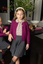 Load image into Gallery viewer, Nou Nelle Floral Magenta Blouse