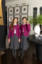 Load image into Gallery viewer, Nou Nelle White Embroidered Magenta Blouse