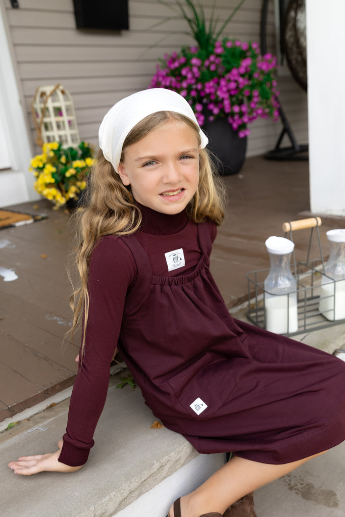 Nou Nelle Plum Turtleneck With Label