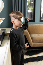 Load image into Gallery viewer, Nou Nelle Boys Chunky Sweater - Grey
