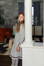 Load image into Gallery viewer, Nou Nelle Pleated Button Dress - Light Grey