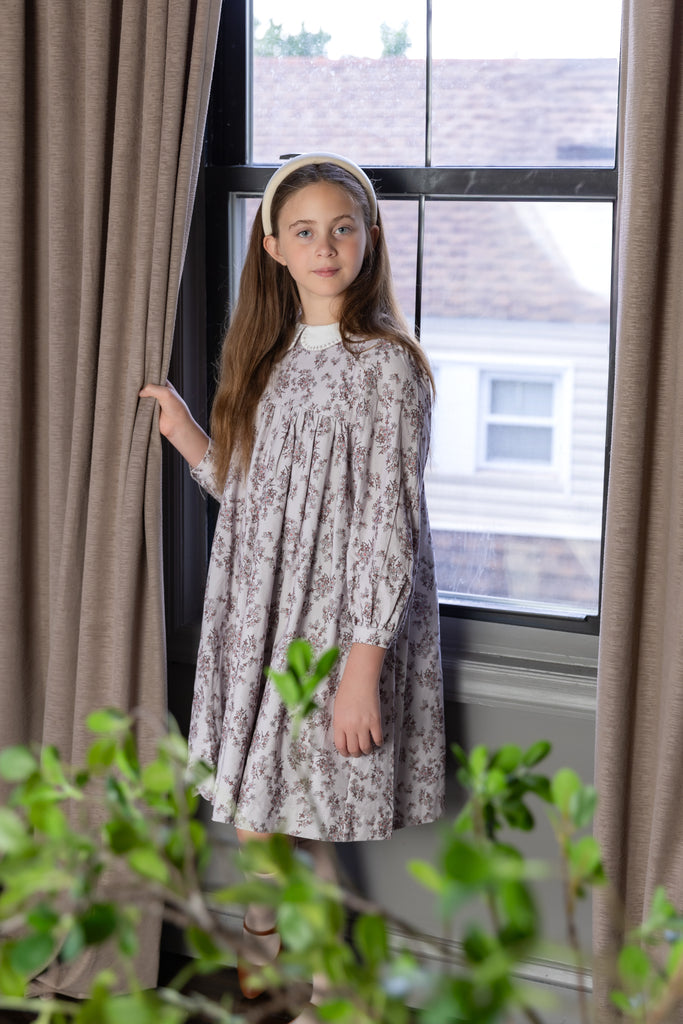 Nou Nelle Corduroy Floral Dress