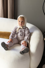 Load image into Gallery viewer, Nou Nelle Corduroy Floral Shirt and Suspender Pants