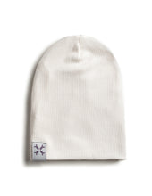 Load image into Gallery viewer, Jacqueline &amp; Jack Ribbed Beanie - Natural White