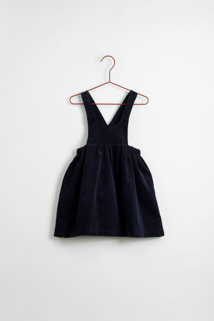 Please Mom Navy Corduroy Dress