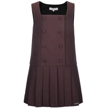 Load image into Gallery viewer, Jessie &amp; James Nelly Pinafore - Brown Herringbone