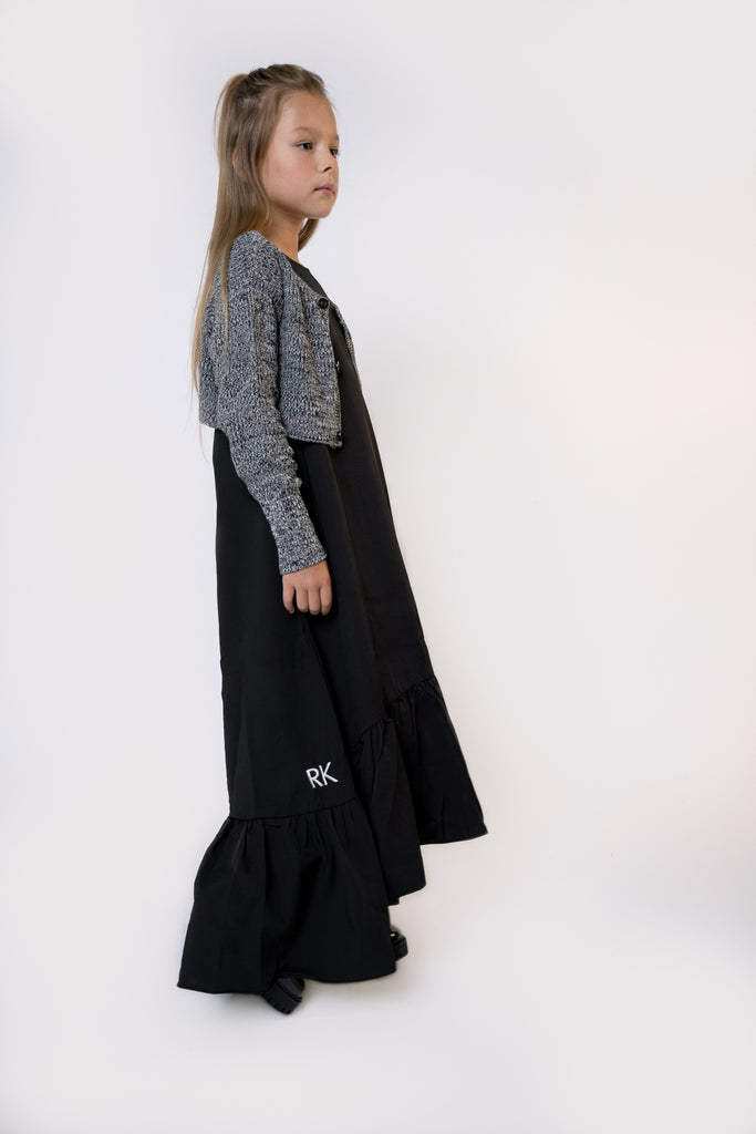 Retro Kid Nora Maxi Dress - Black