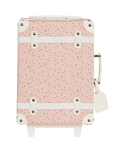 Load image into Gallery viewer, Olliella See-Ya Suitcase - Pink Daisies