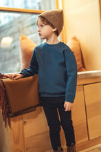 Load image into Gallery viewer, Numu Embroidered Fan Sweatshirt - Storm Teal