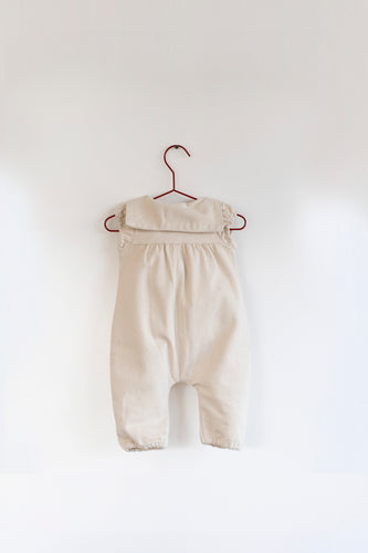 Please Mom Almond Short Sleeve Romper