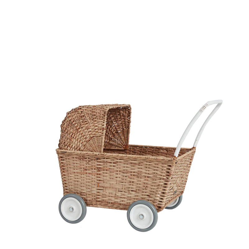 Olliella Rattan Strolley - Natural