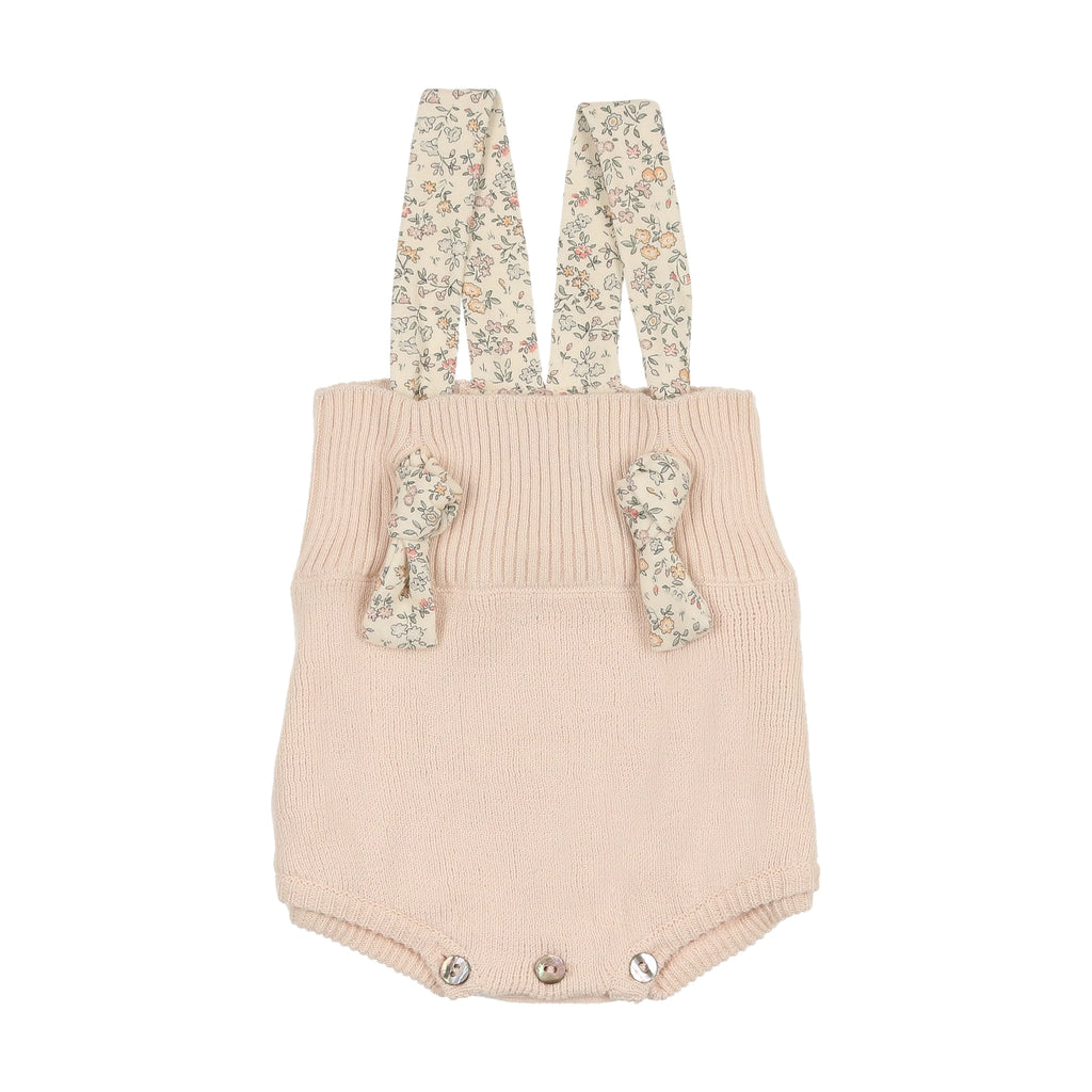 Bee & Dee Organic Ditsy Romper - Champagne Pink