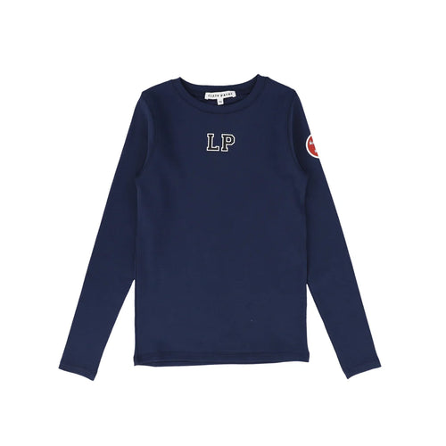 Little Parni Girls Est Long Sleeve Tshirt K510 - Blue
