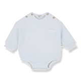 1+ In The Family Paros Romper - Misty Blue