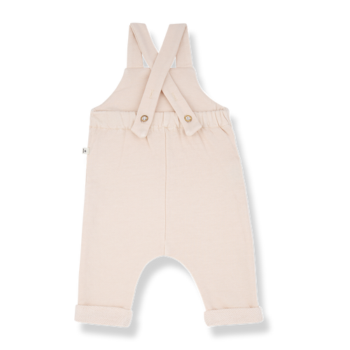 1+ In The Family Patmos Dungaree And Long Sleeve T-shirt Set - Blossom
