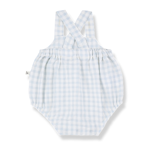 1+ In The Family Patras Romper - Misty Blue
