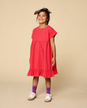 Load image into Gallery viewer, Petit Blush Julie Dress - Check Red